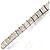 Autre Marque Bracciale con charm in oro bianco 18K con diamanti D'oro - vista 2