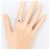 Autre Marque 18K Weißgold-Ring mit Diamant Golden - Ansicht 7