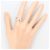 Autre Marque 14K Weißgold-Ring mit Diamant Golden - Ansicht 7