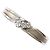 Autre Marque 14K Weißgold-Ring mit Diamant Golden