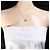 Autre Marque Collana in oro bianco 10K con diamanti Rosa D'oro - vista 5