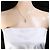 Autre Marque Elegante collana in oro bianco 18K D'oro - vista 5