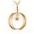 Autre Marque Collana in oro giallo 18K con diamante D'oro - vista 3