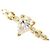 Autre Marque 18K Gelbgold Diamantring Golden