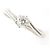 Autre Marque PT900 Platinring mit Diamant