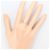 Autre Marque PT900 Platinring mit Diamant - Ansicht 7