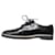 Stuart Weitzman Derby in vernice nera Nero  - vista 1