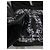 Chanel Guanti in pelle nera e tweed con logo CC Nero Bianco Blu - vista 4