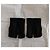 Chanel Guanti in pelle nera e tweed con logo CC Nero Bianco Blu - vista 3