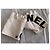 Chanel fingerlose Lammleder-Handschuhe Weiß Schwarz - Ansicht 3