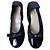 Chanel Bailarinas de cuero negro puntera charol - vista 2