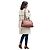Sonia Rykiel Borsa Tote in Pelle Marrone Effetto Coccodrillo - vista 2