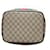 Gucci Beauty Case Monogram Marrone Rosso Verde Monogramma - vista 5
