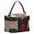 Gucci Beauty Case Monogram Marrone Rosso Verde Monogramma - vista 6