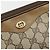 Borsa a Spalla GUCCI GG Supreme PVC Beige Oro 97 02 068 Auth BA13332 D'oro - vista 18