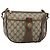 Borsa GUCCI GG Supreme Web Sherry Line in PVC Beige Oro 89 02 032 Auth 184796 D'oro