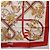 Hermès HERMES Carré 90 Schal "Caraibes" Seide Rot Authentisch BA13189M - Ansicht 10