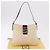 FENDI Zucca Canvas Mamma Baguette Shoulder Bag Beige Argento Autentica 184984SAV - vista 12