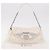 Borsa Christian Dior Trotter Canvas Romantic Chain PVC Bianco Argento Auth 184394SAM - vista 12