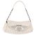 Borsa Christian Dior Trotter Canvas Romantic Chain PVC Bianco Argento Auth 184394SAM - vista 13