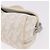 Borsa Christian Dior Trotter Canvas Romantic Chain PVC Bianco Argento Auth 184394SAM - vista 15