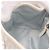 Borsa Christian Dior Trotter Canvas Romantic Chain PVC Bianco Argento Auth 184394SAM - vista 21