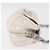 Borsa Christian Dior Trotter Canvas Romantic Chain PVC Bianco Argento Auth 184394SAM - vista 3
