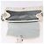 Borsa Christian Dior Trotter Canvas Romantic Chain PVC Bianco Argento Auth 184394SAM - vista 9
