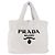 Borsa Tote PRADA Pile White Silver Auth 184897V Argento Bianco - vista 13