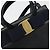 Borsa Salvatore Ferragamo Vala in Pelle 2 modi Navy Gold Auth ka4752 D'oro Blu navy - vista 18