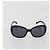 Occhiali da sole CHANEL Camelia in plastica Nero CC Auth BA13438 - vista 13