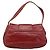 Céline Borsa a Spalla CELINE in Pelle Rossa Oro Auth 185150 Rosso D'oro - vista 2