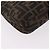 FENDI Zucca Canvas Mamma Baguette Shoulder Bag Black Brown Auth 184826M Marrone Nero - vista 17