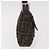 FENDI Zucca Canvas Mamma Baguette Shoulder Bag Black Brown Auth 184826M Marrone Nero - vista 4