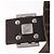 FENDI Zucca Canvas Mamma Baguette Shoulder Bag Black Brown Auth 184826M Marrone Nero - vista 9