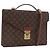 LOUIS VUITTON Monogram Porte Documents Bandouliere Bag M53338 LV Auth 184557 Monogramma