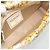 FENDI Zucca Canvas Mamma Baguette Bag Nylon 2way Beige Gold Auth 185628SAM D'oro - vista 10