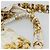 FENDI Zucca Canvas Mamma Baguette Bag Nylon 2way Beige Gold Auth 185628SAM D'oro - vista 14