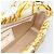 FENDI Zucca Canvas Mamma Baguette Bag Nylon 2way Beige Gold Auth 185628SAM D'oro - vista 22