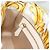 FENDI Zucca Canvas Mamma Baguette Bag Nylon 2way Beige Gold Auth 185628SAM D'oro - vista 24