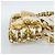 FENDI Zucca Canvas Mamma Baguette Bag Nylon 2way Beige Gold Auth 185628SAM D'oro - vista 4