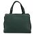 Borsa a mano Burberry in pelle verde e oro Autentica BA13284 D'oro - vista 2
