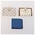 LOUIS VUITTON Bulgari Damier Vernis Epi Wallet PVC 7 Set White Blue Auth BA13273 Bianco Bronzo - vista 5