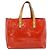 LOUIS VUITTON Monogram Vernis Reade PM Hand Bag Red Rouge M91088 LV Auth ti3944 Rosso - vista 13