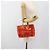 LOUIS VUITTON Monogram Vernis Reade PM Hand Bag Red Rouge M91088 LV Auth ti3944 Rosso - vista 21