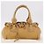 Chloé Bolsa Chloe Paddington de Couro Bege Ouro Prata Auth am11792V Dourado - vista 12