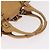 Chloé Bolsa Chloe Paddington de Couro Bege Ouro Prata Auth am11792V Dourado - vista 7