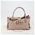 Bolso de mano Salvatore Ferragamo de cuero beige dorado Auth 185164A - vista 12