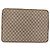 Clutch GUCCI GG Supreme Web Sherry Line PVC Beige 89 02 060 Auth ar13939 - vista 2