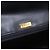 Borsa a Spalla con Catena BALLY in Pelle Nera e Oro Auth kk687A Nero D'oro - vista 11